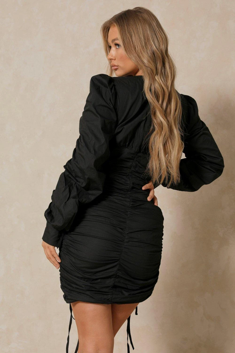 Missé Ruched Cup Detail Mini Dress 5 Missé Ruched Cup Detail Mini Dress - Image 3