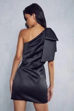 Premium Bow Detail Bodycon Mini Dress 9 Premium Bow Detail Bodycon Mini Dress -Dress Sales Store black premium bow detail bodycon mini dress 2