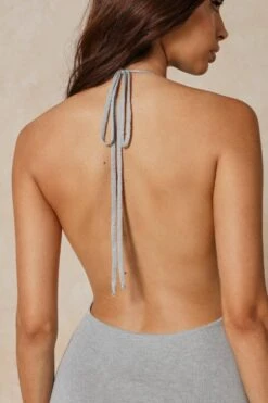 Knit Halter Neck Mini Dress 13 Knit Halter Neck Mini Dress -Dress Sales Store blue knit halter neck mini dress 5