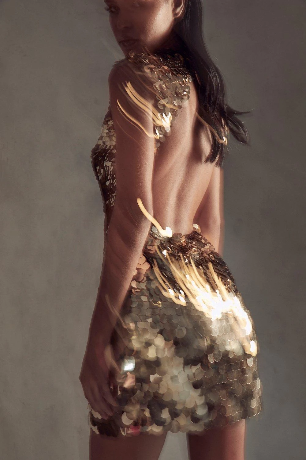 Premium Sequin Embellished Backless Mini Dress 8 Premium Sequin Embellished Backless Mini Dress - Image 6