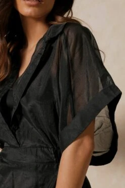 Neave Black Mesh Dress 13 Neave Black Mesh Dress -Dress Sales Store neave black mesh dress 5